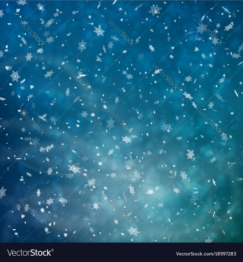 Abstract snowy background Royalty Free Vector Image