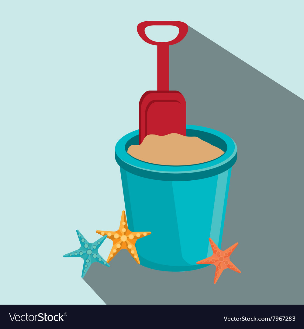 Beach icon design Royalty Free Vector Image - VectorStock