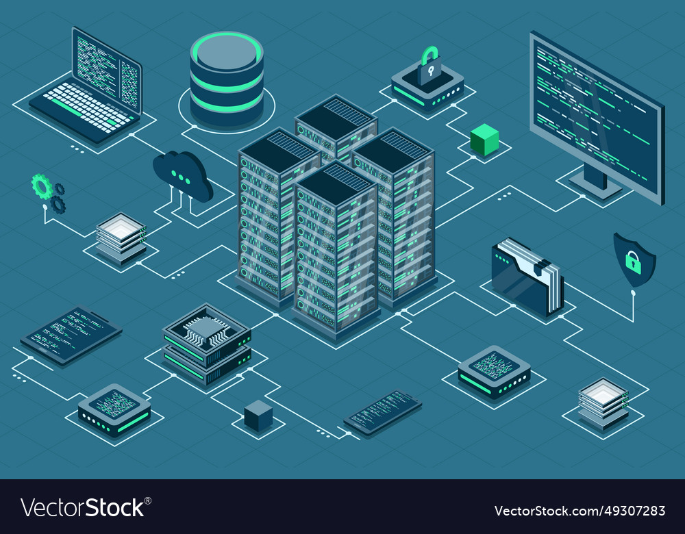 Computer technology isometric computation of big Vector Image