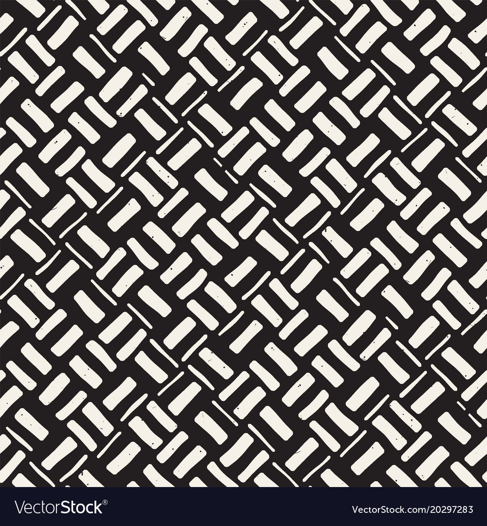 Hand drawn seamless repeating pattern with lines Vector Image