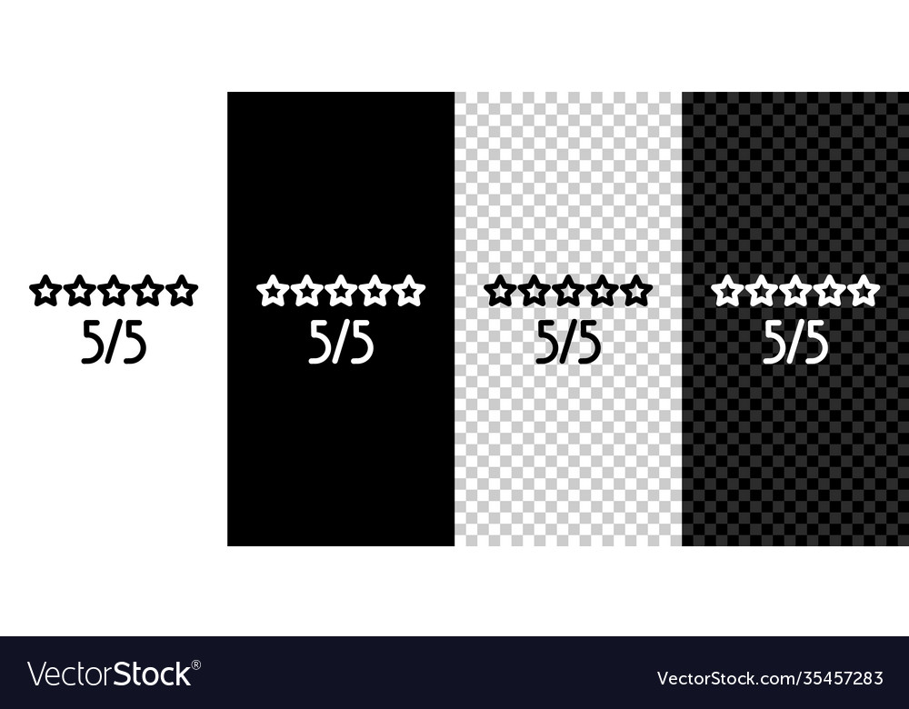 Set line consumer or customer product rating icon Vector Image Set line consumer or customer product rating icon