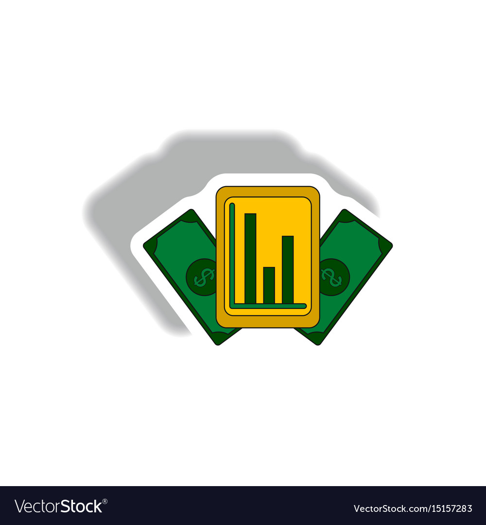 Statistical bar graph on gadget