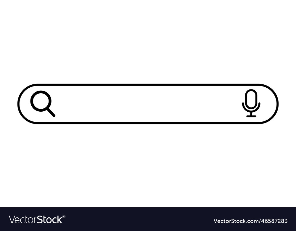 Voice-activated search box or voice