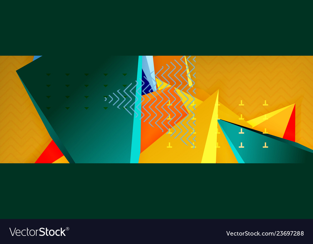 3d triangular shapes abstract background vector image 3d triangular shapes abstract background