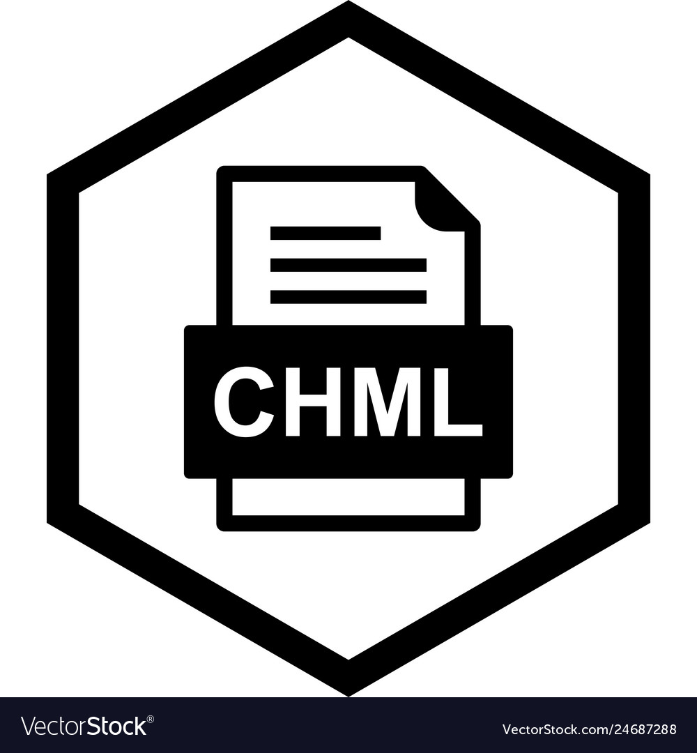 Chml file document icon