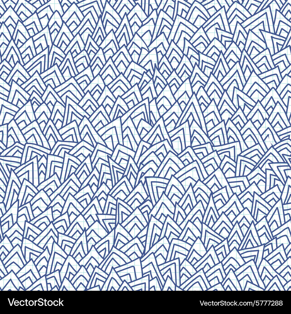 Hand drawn geometric seamless pattern Royalty Free Vector
