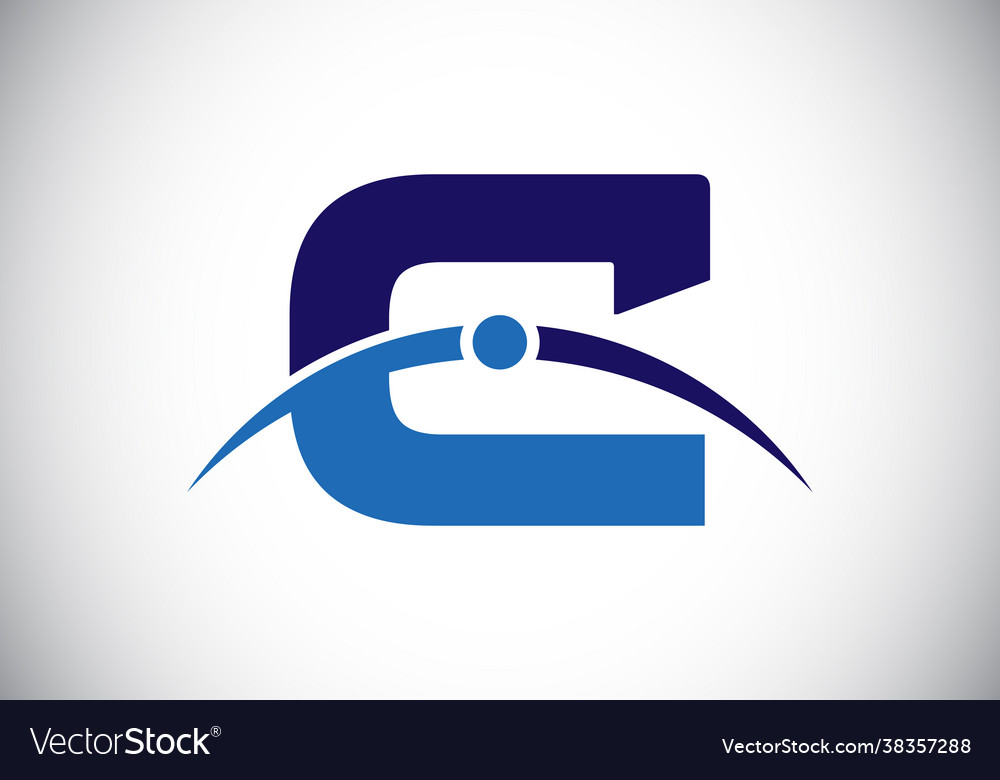 Original c Buchstaben-Logo mit kreativem Modern vector image Original c Buchstaben-Logo mit kreativem Modern