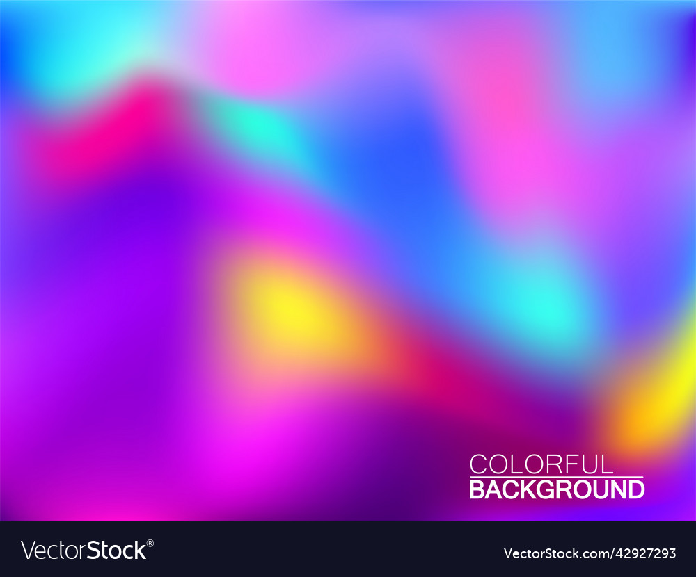 Abstract colorful background with gradient mesh Vector Image Abstract colorful background with gradient mesh
