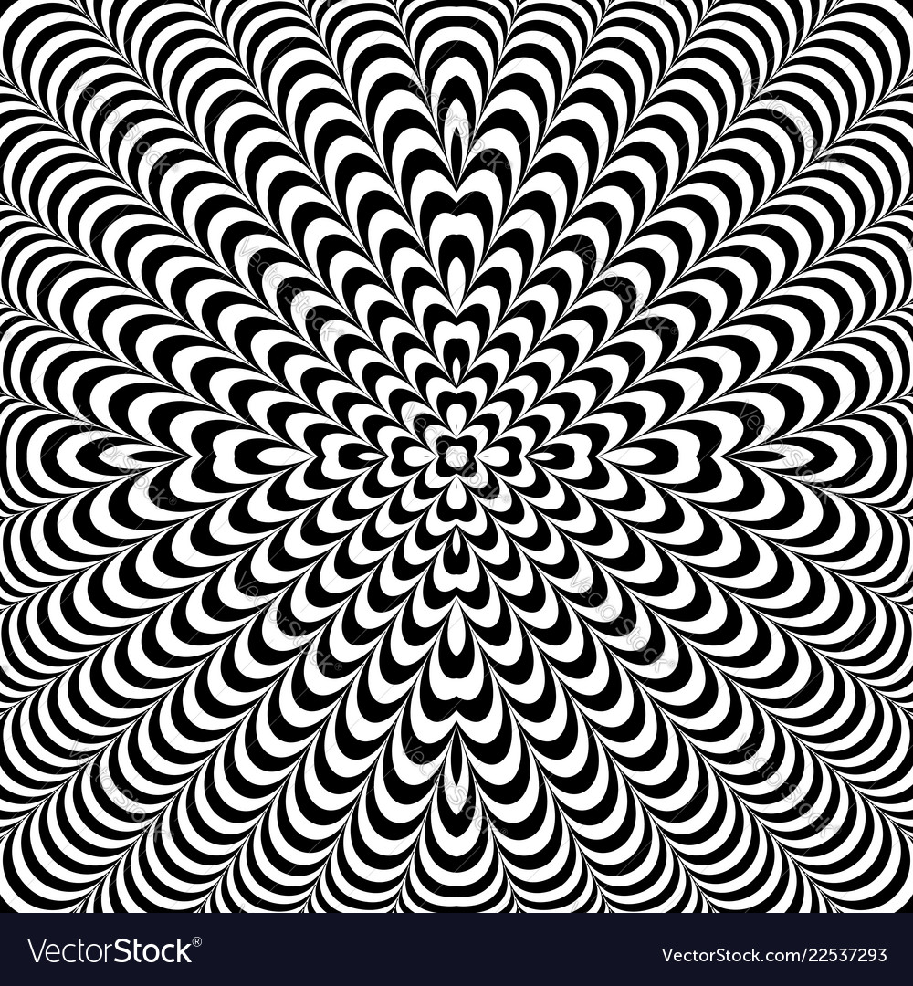 Dynamic Op Art Pattern