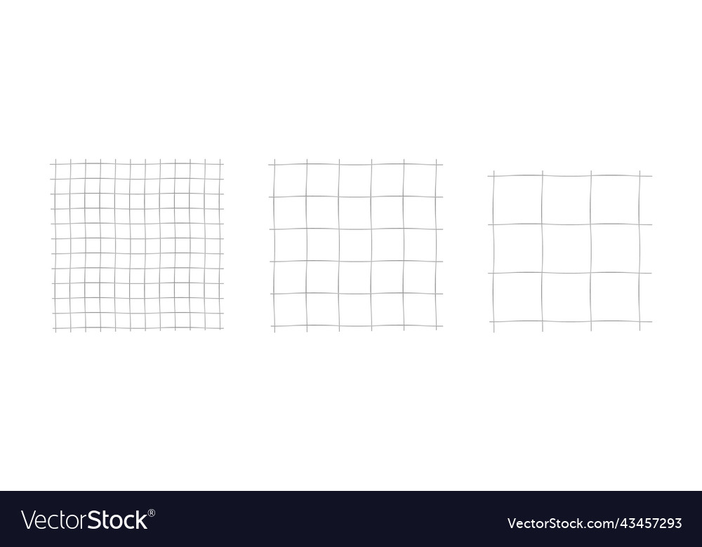 Geometric lattice with undulating distortion Vector Image