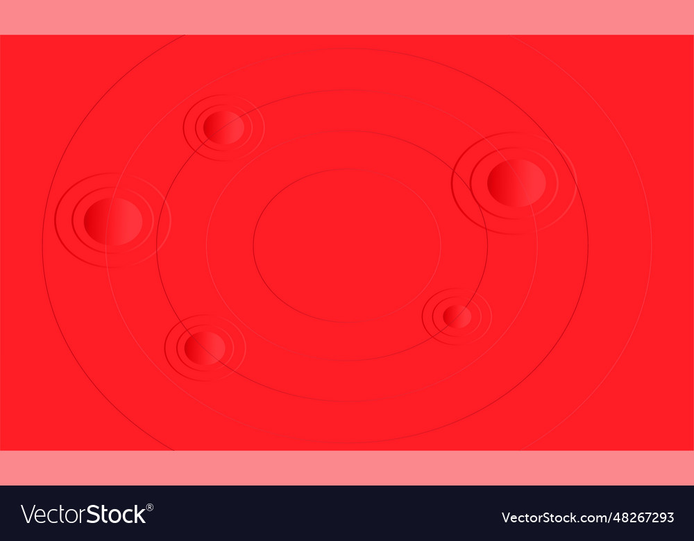 Modern gradient red geometric background vector image Modern gradient red geometric background