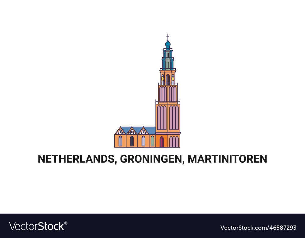 Niederlande groningen martinitoren