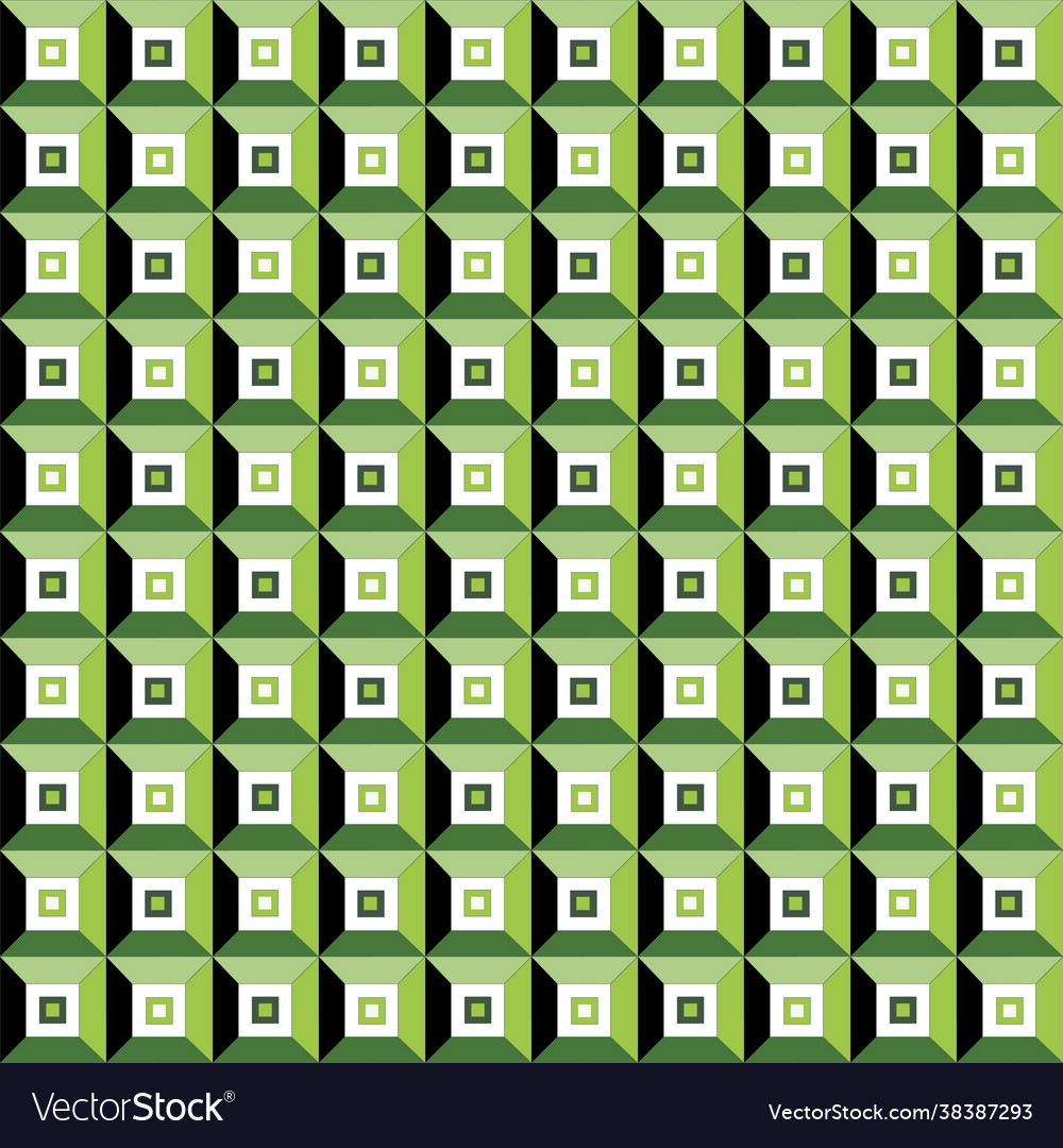 Seamless pattern with squares