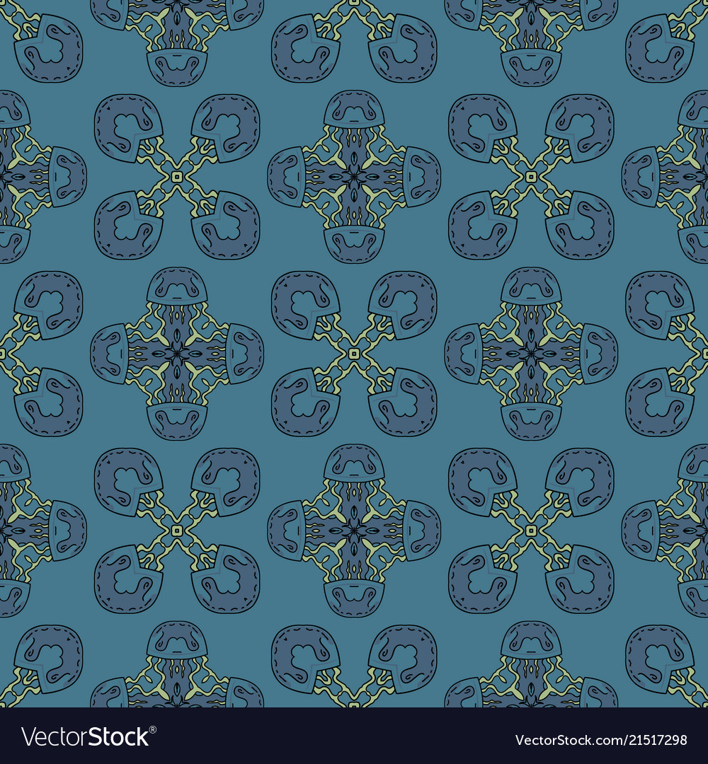 Biomorphic seamless pattern