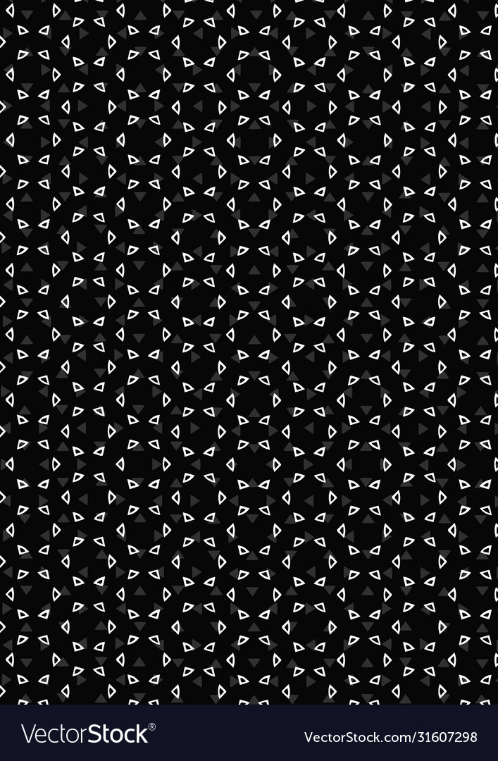 Contourn and fill triangles pattern