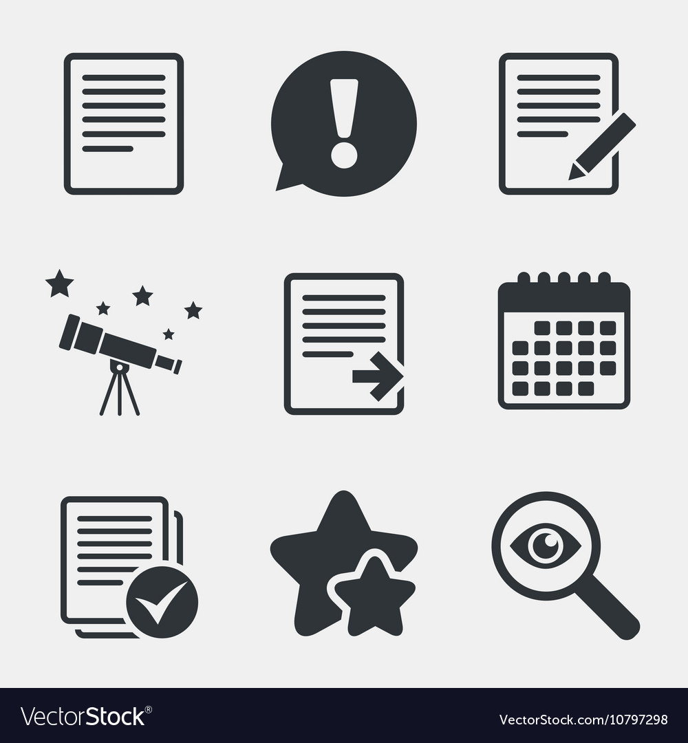Document icons download file and checkbox