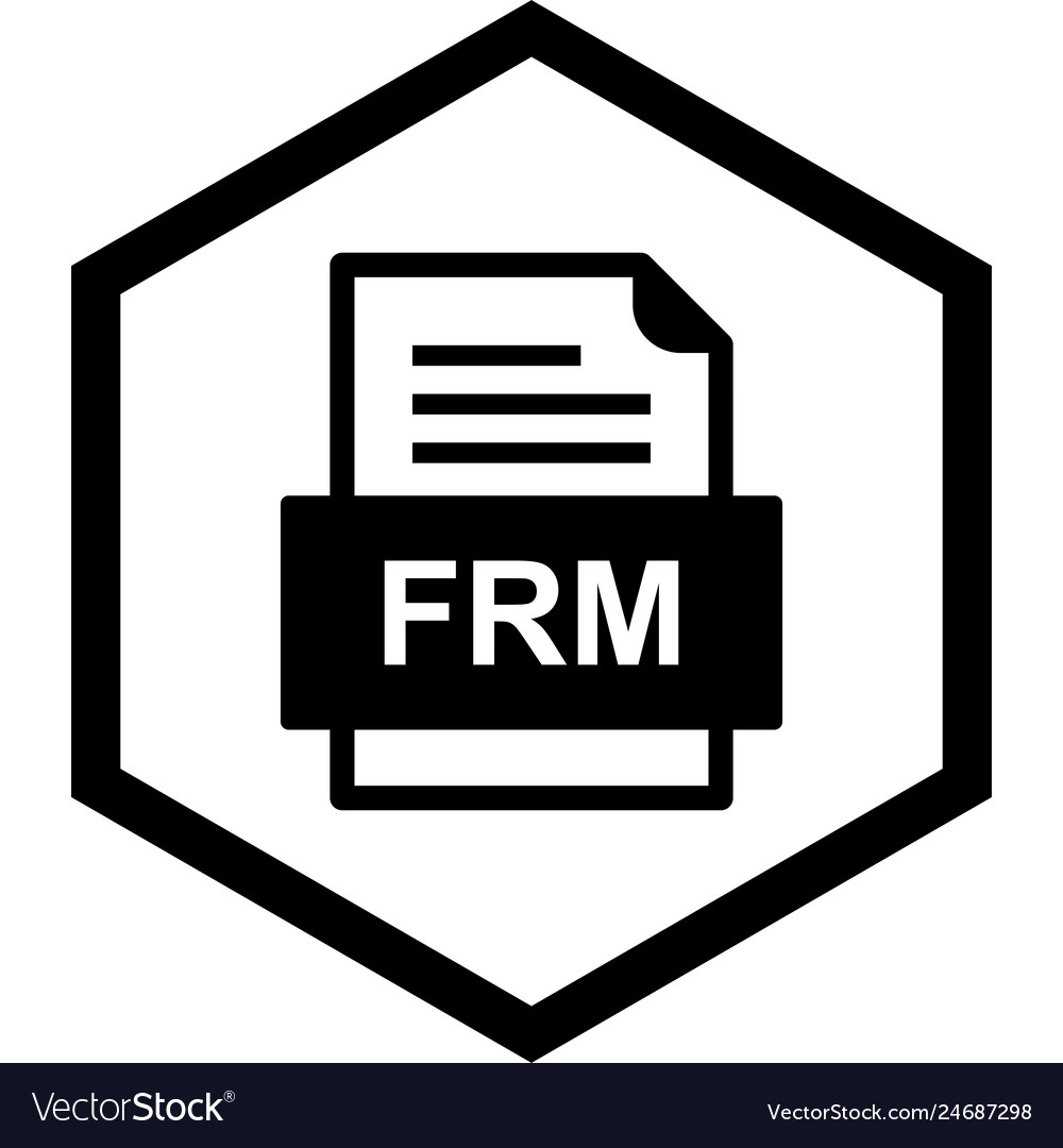 Frm file document icon
