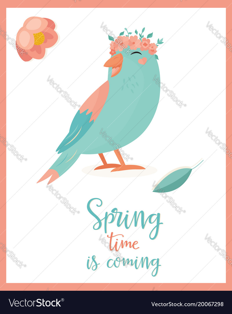 Hello spring bird