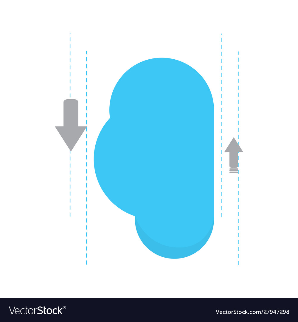 Isolated web cloud icon