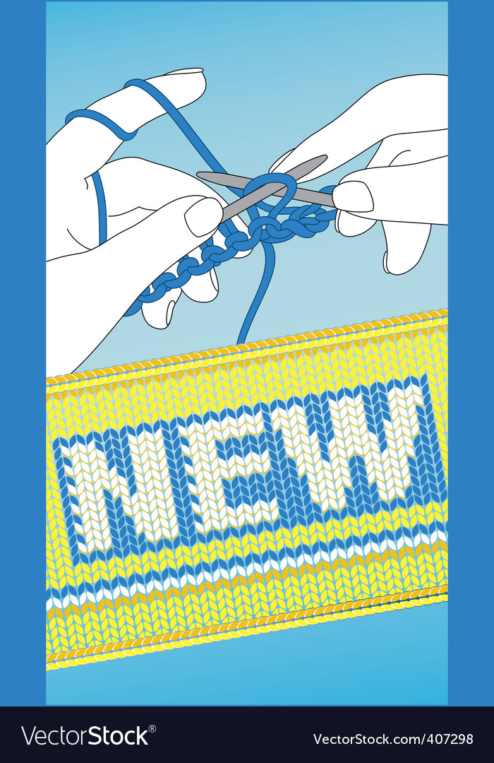 Knitting Patterns and Textiles
