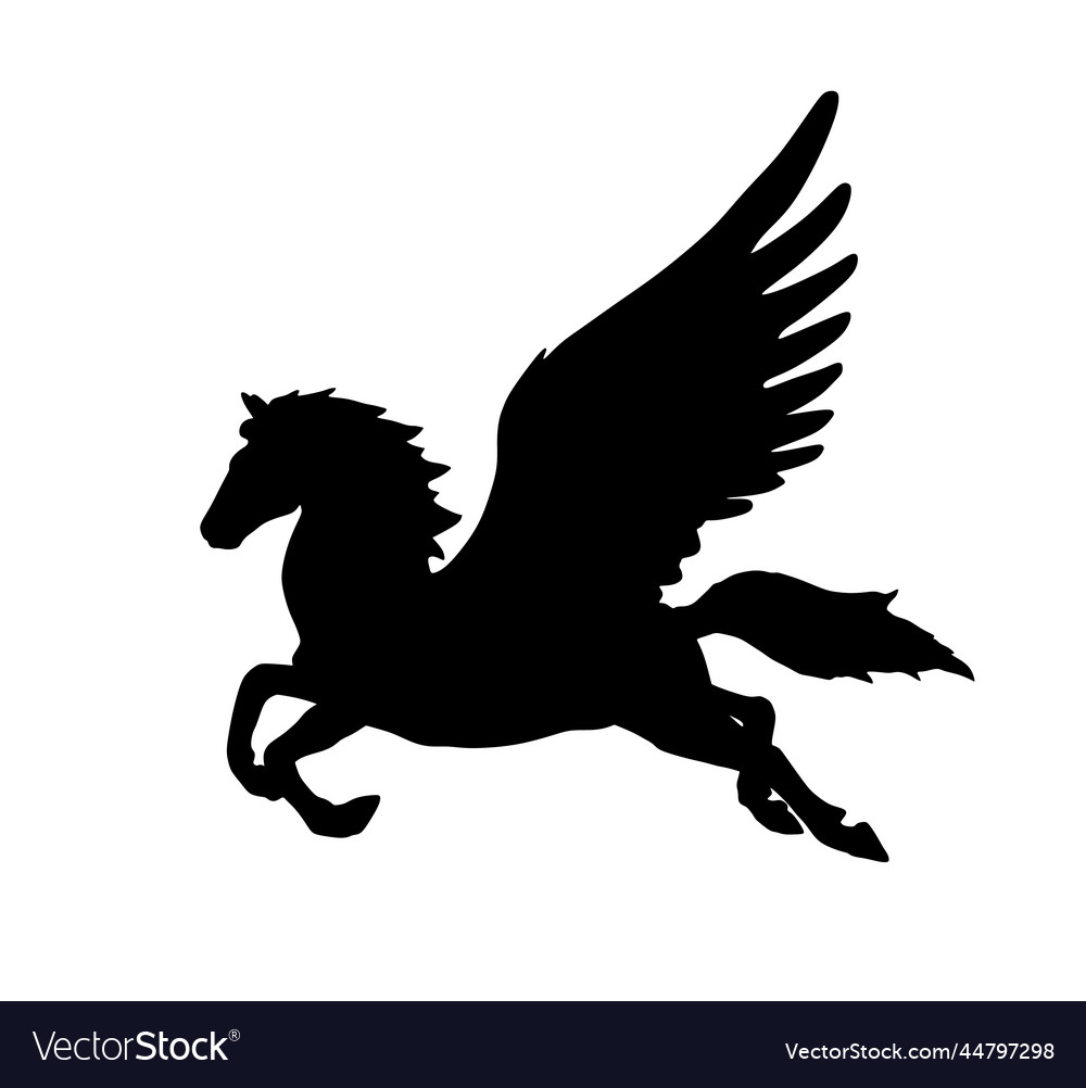 Magic Pegasus Silhouette