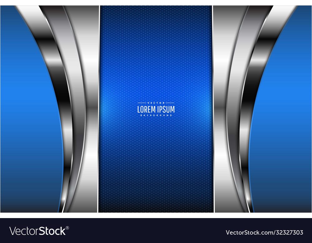 Blue metallic background