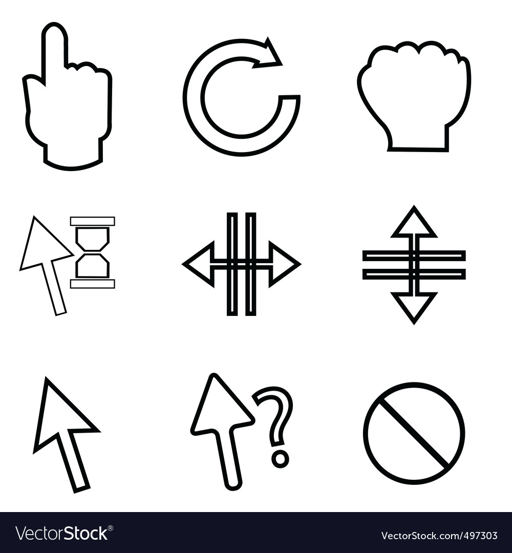 Computer cursors