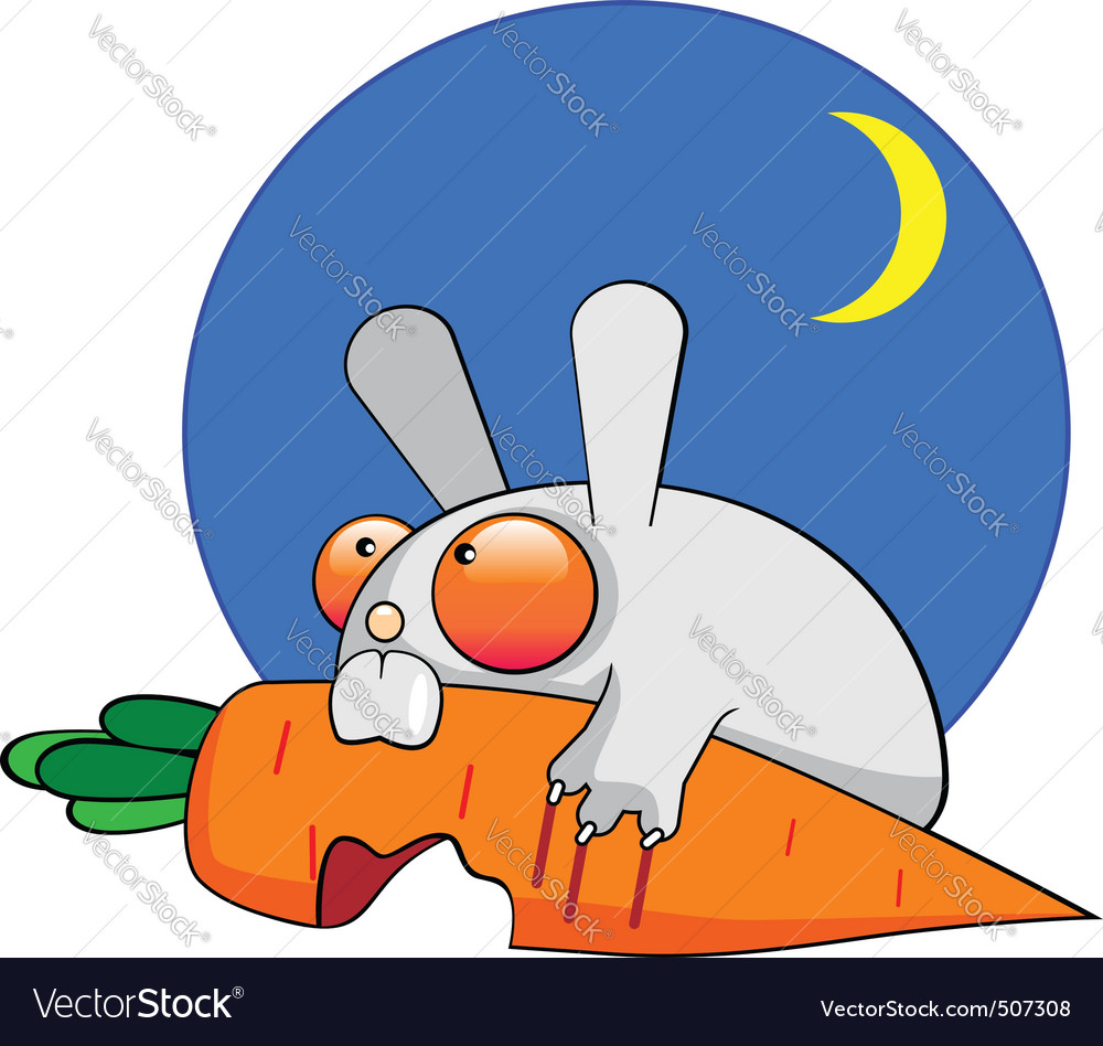 Cartoon rabbit