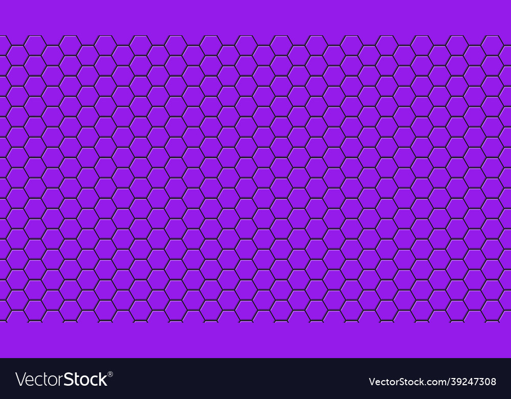 Purple Hexagon Pattern Background
