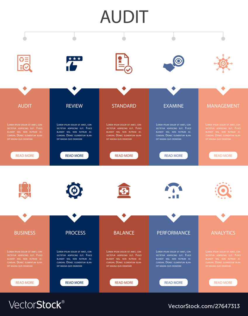 Audit Infographic - Process & Review