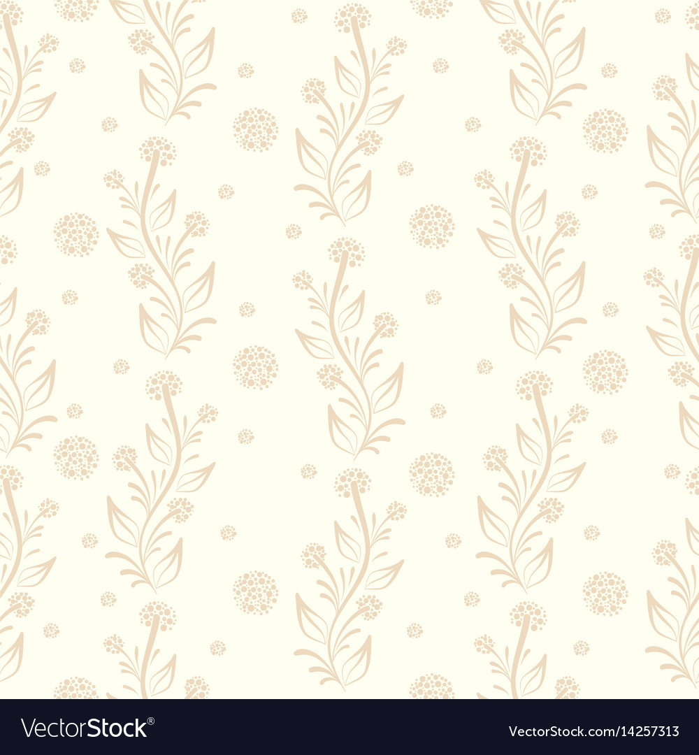 Flower seamless pattern element