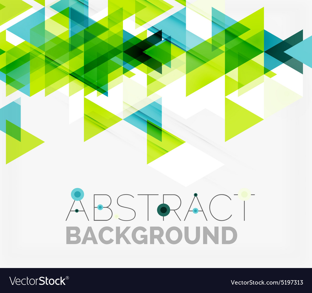 Modern Geometric Triangle Background