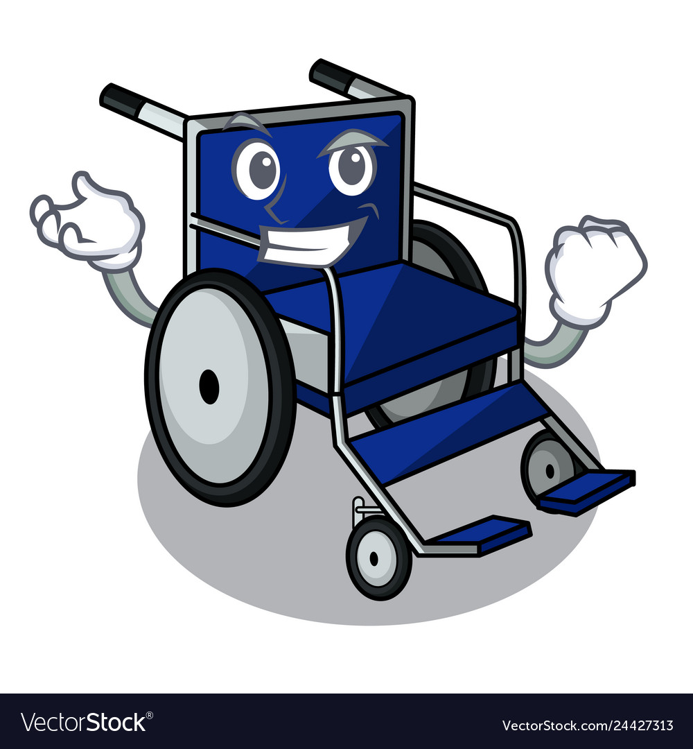 Successful wheelchair in the a character shape