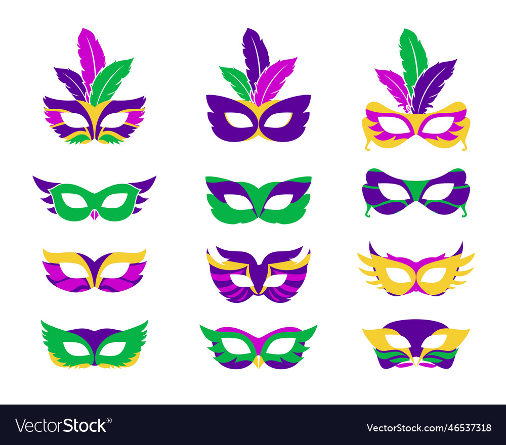 Mardi Gras Maske