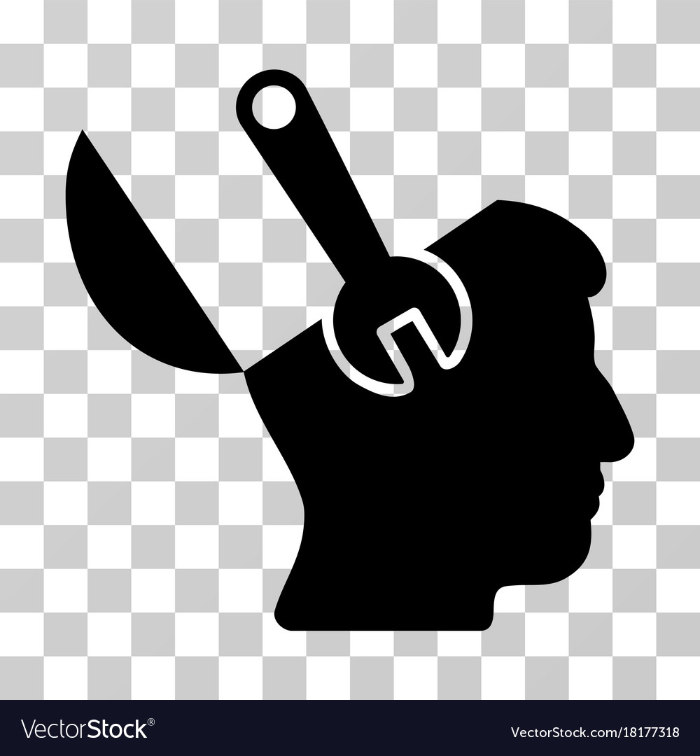 Mind wrench surgery icon