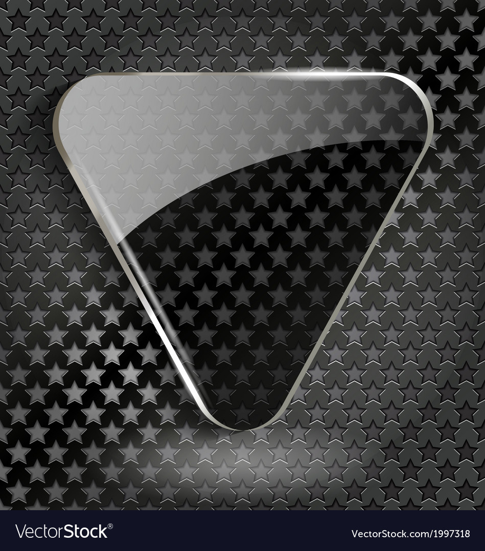 Modern Metallic Black Background with Glass