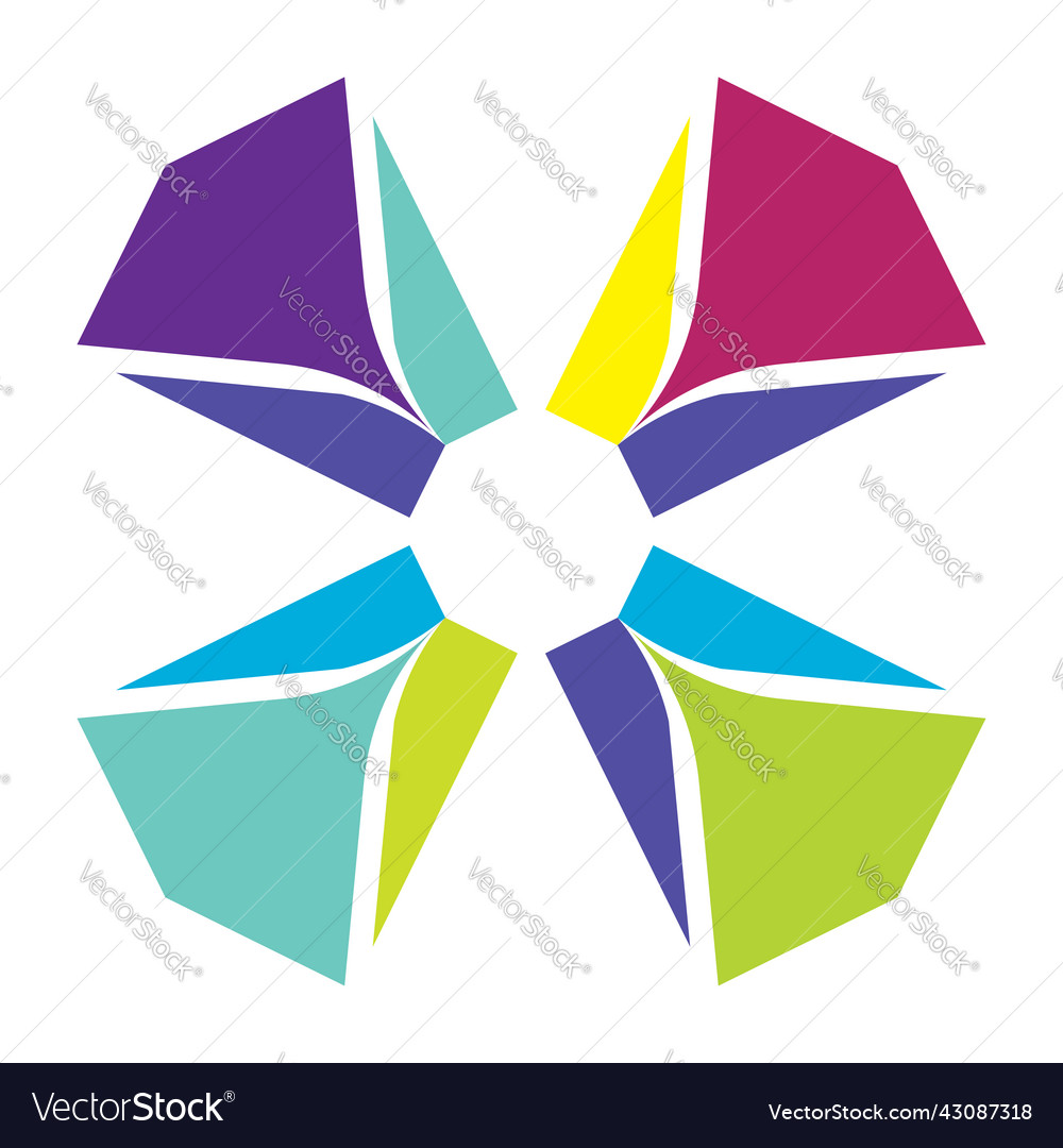 Simple motif mandala shape element circular round Vector Image Simple motif mandala shape element circular round