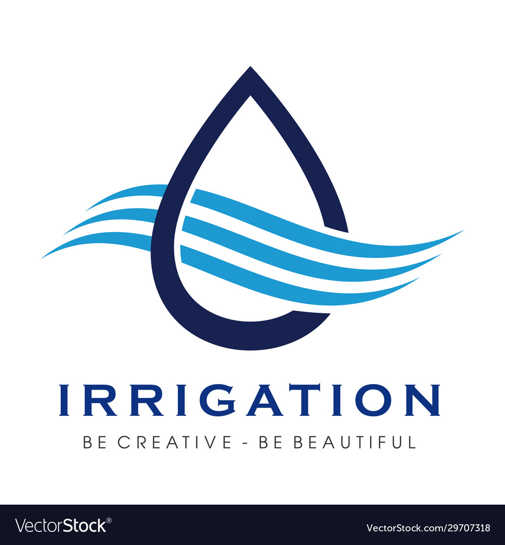 Sprinkler irrigation logo