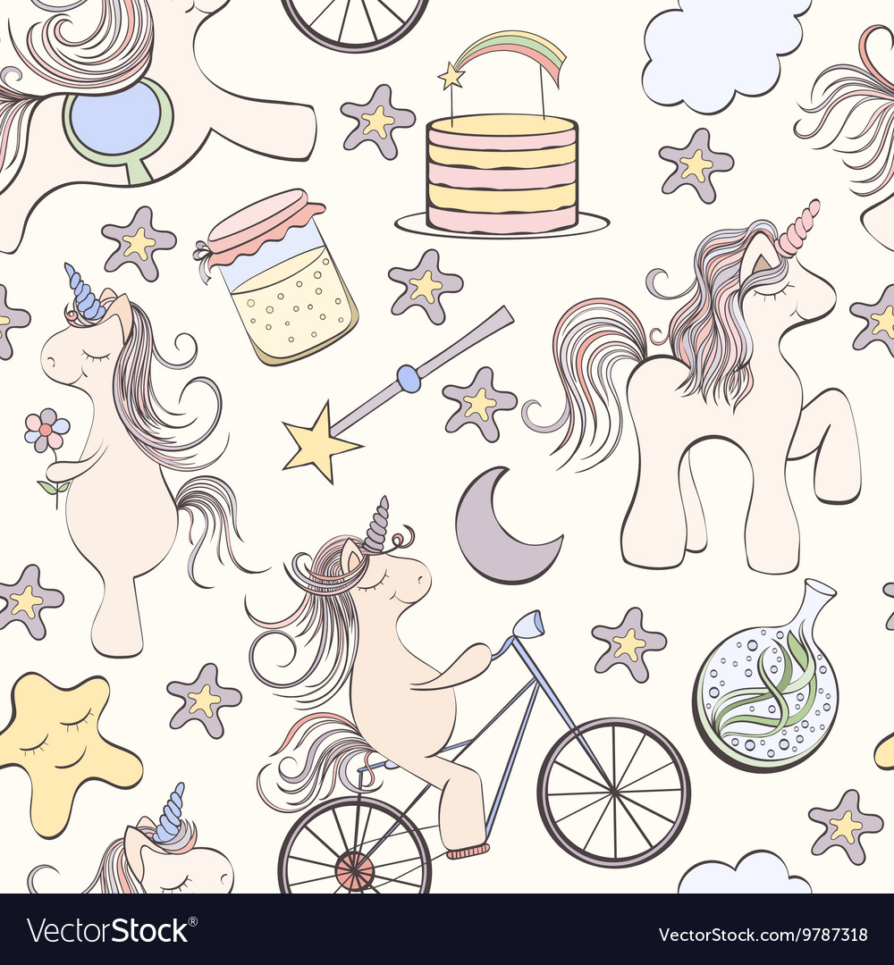 Whimsical Unicorn Pattern