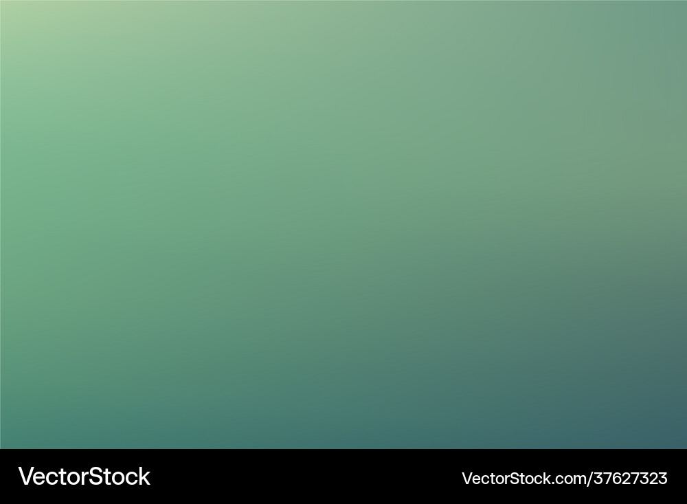 Abstract light green blurred gradient background Vector Image