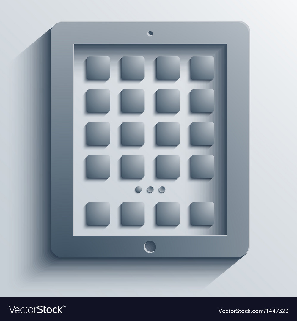 Concept computer tablet background eps10