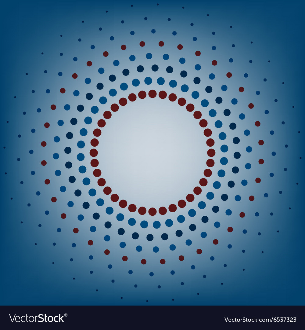 Halftone Circle Pattern