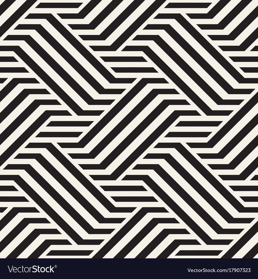 Interlocking Striped Pattern
