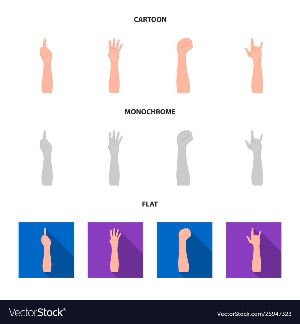 Isolated object and animated icon set