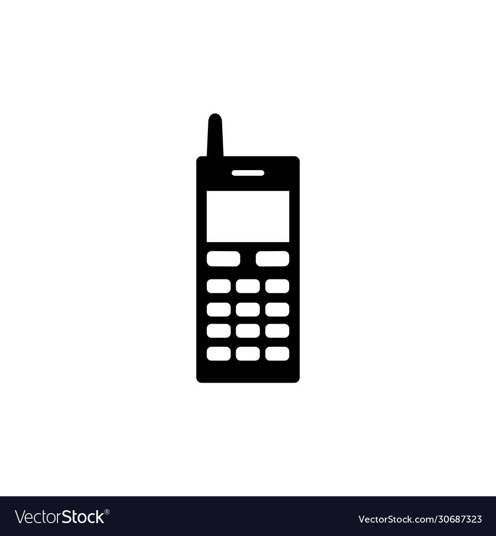 Phone icon isolated on white background