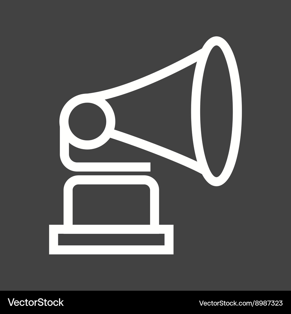 Record player Royalty Free Vector Image - VectorStock