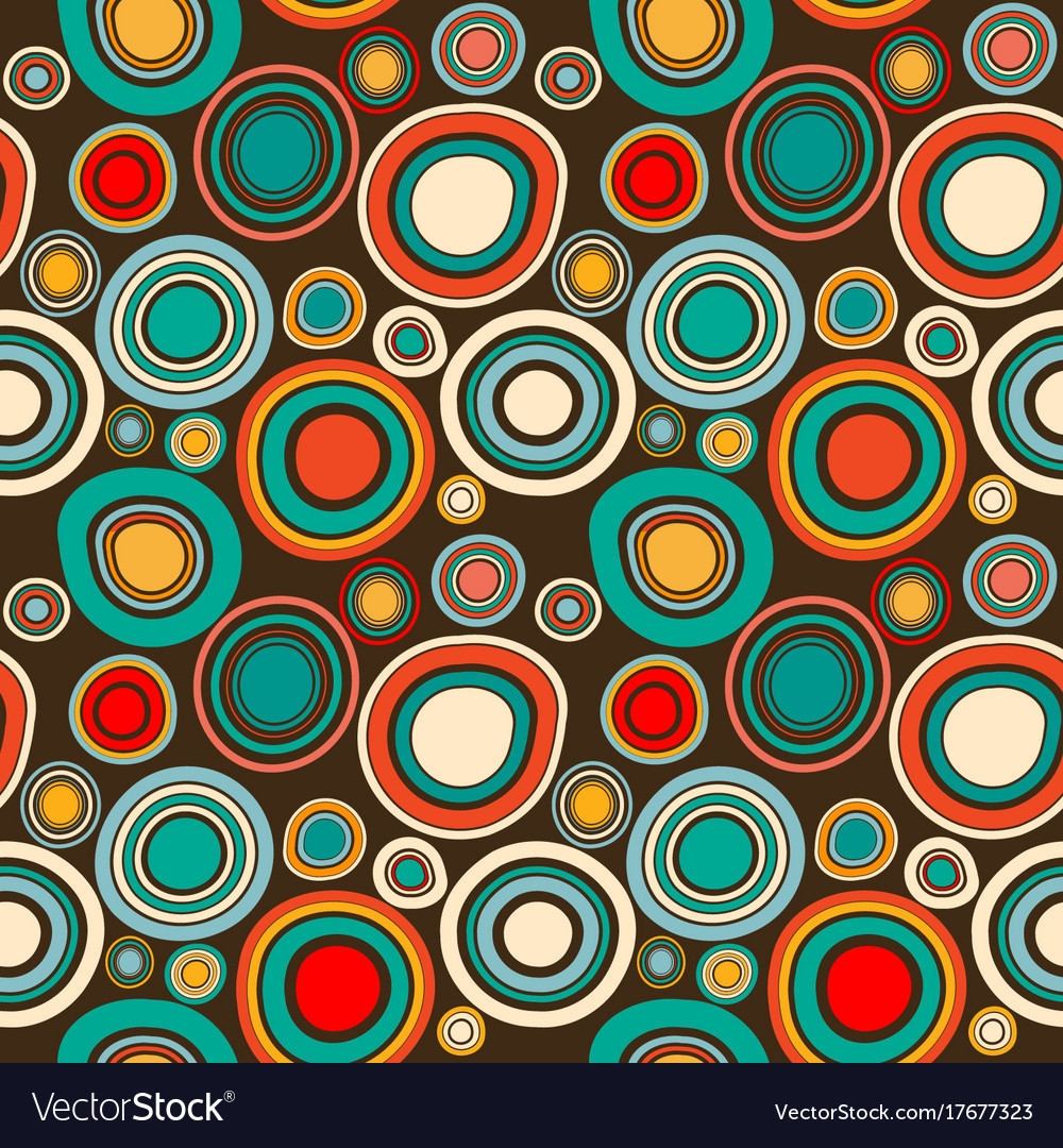 Retro Round Pattern