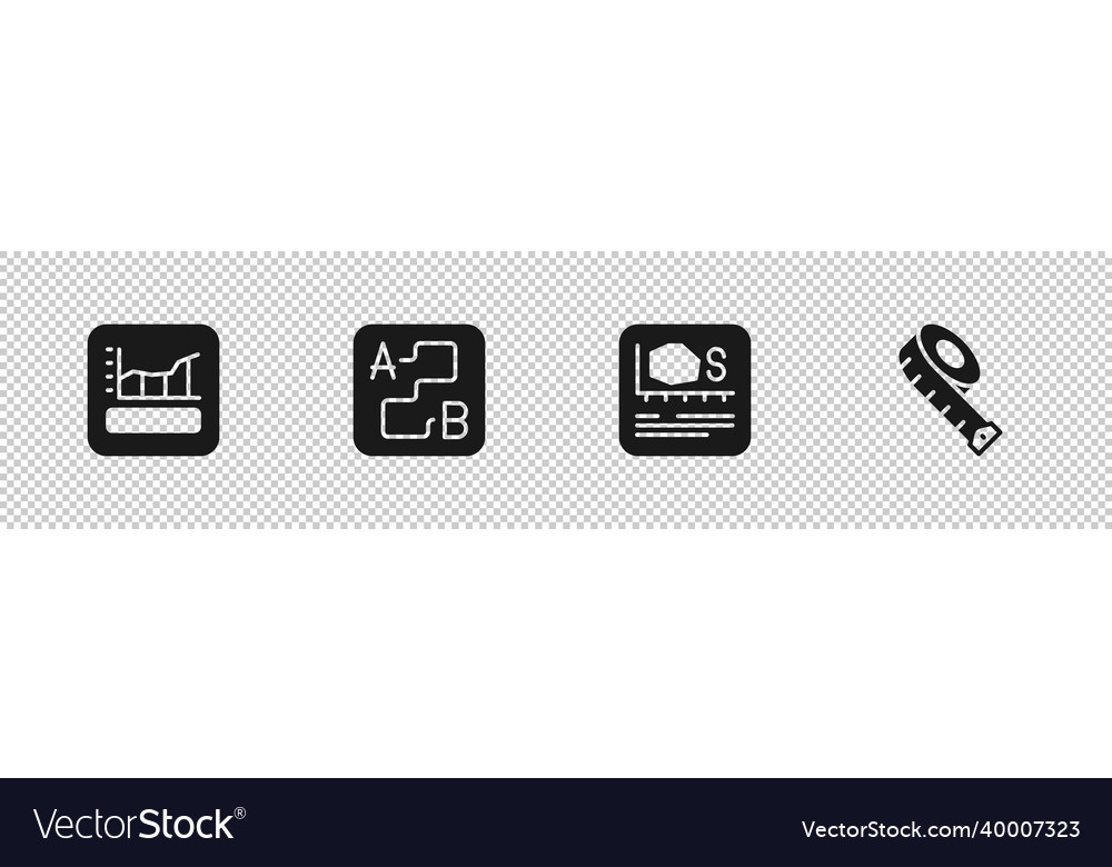 Set graph schedule chart diagram route Vector Image Set graph schedule chart diagram route