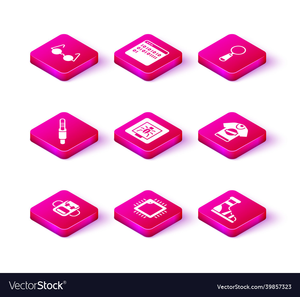 Set school backpack processor with cpu audio vector image Set school backpack processor with cpu audio