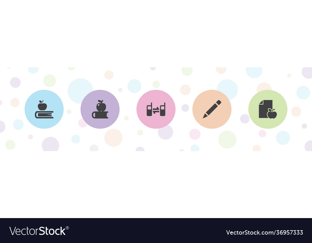 5 learn icons